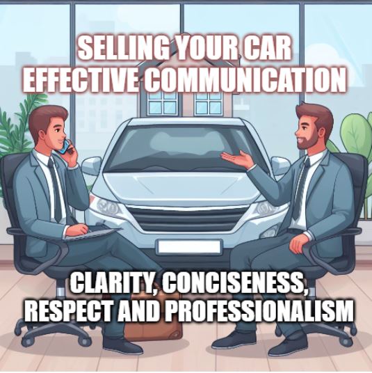 Selling your car - Effective Communication