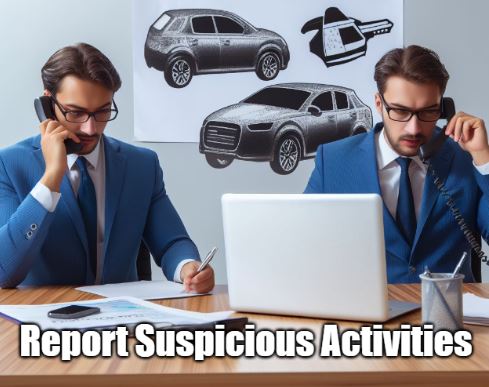 Reporting Suspicious Activities car selling in Colorado