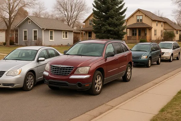 SellMyCarColorado buys used and junk Chrysler cars, vans, SUVs, and trucks in Colorado.