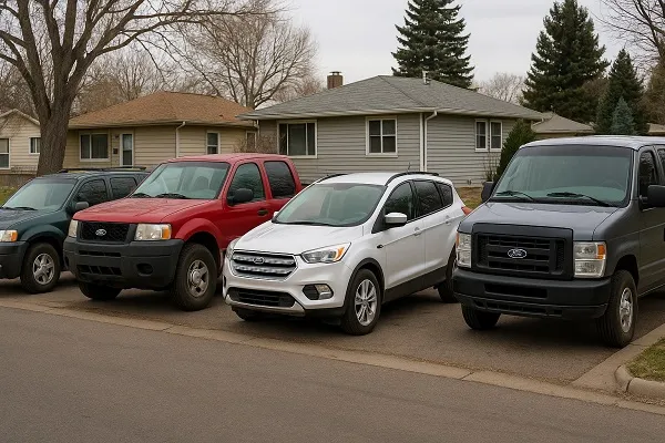 SellMyCarColorado buys used and junk Ford cars, trucks, SUVs, and vans in Colorado.