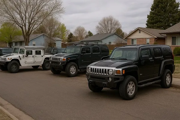 SellMyCarColorado buys used and junk Hummer models including SUVs and trucks in Colorado.