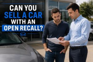 Can you sell a car with an open recall at a Colorado dealership